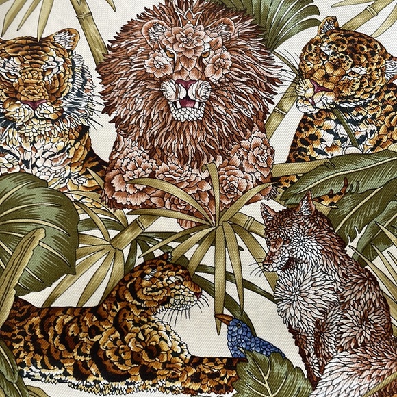 ✨✨ Salvatore Ferragamo Silk Scarf Pink Grey Gold Blue Multicolor Wrap Scarf✨✨ - Picture 17 of 17